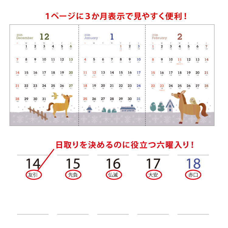 トリプルカレンダー