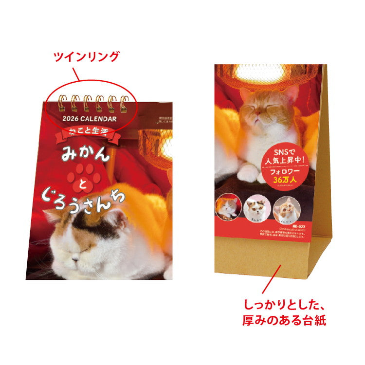 ねこと生活 みかんとじろうさんち